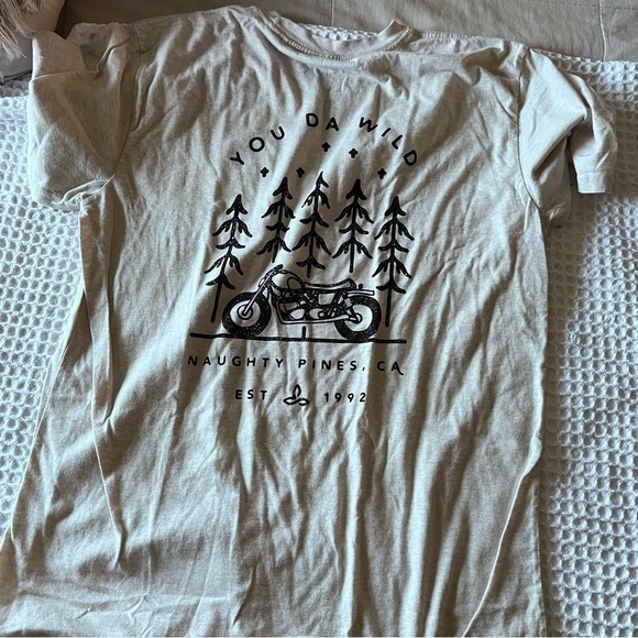 PRANA Hollis Pocket T-Shirt Weathered Beige Heather SIZE XL - Picture 5 of 6